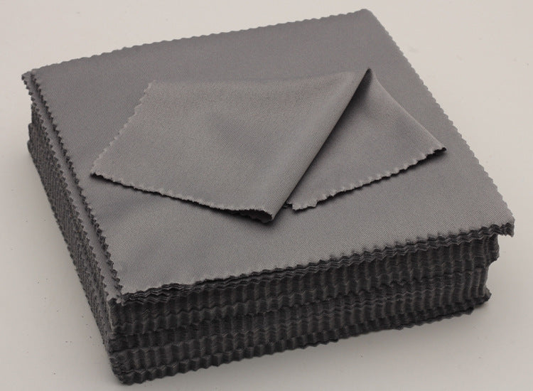 Double-faced velvet glasses cloth