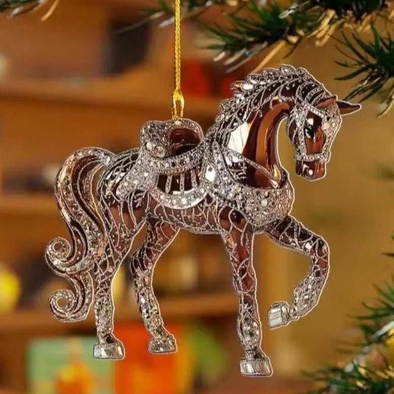 Acrylic Horse Rearview Pendant Charm™ - Trendx